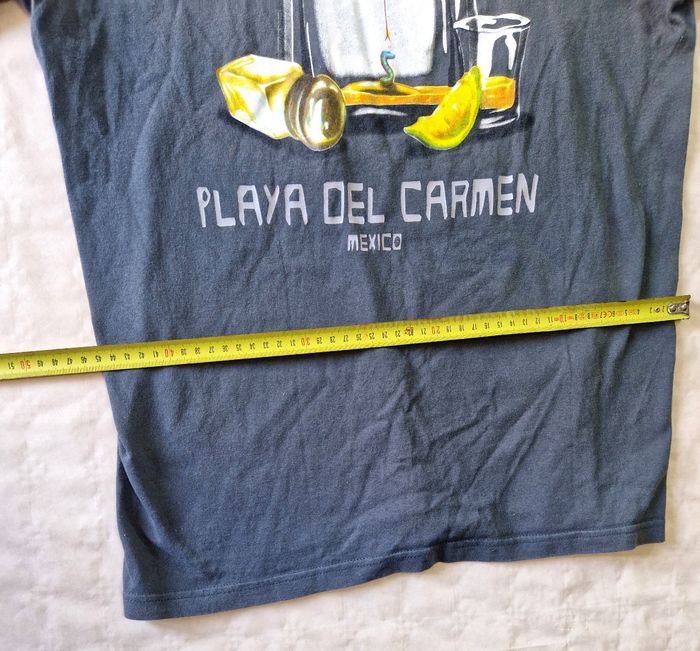 Tee-shirt homme vintage  , motif tequila  , playa del carmen , Mexico , taille M - photo numéro 8
