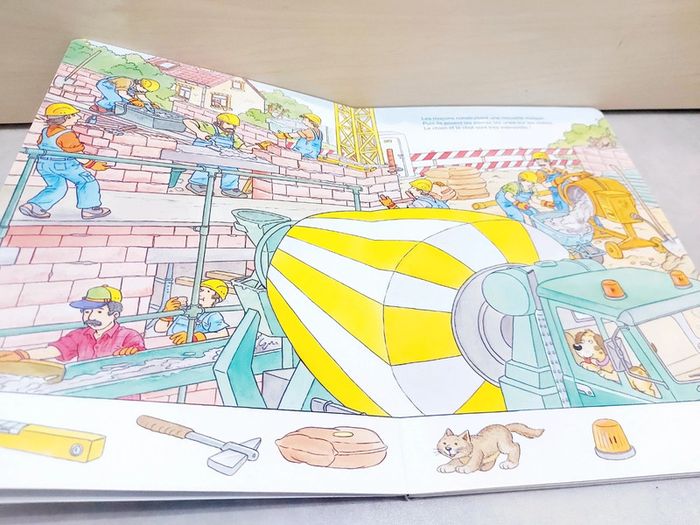 📚 Livre jeux géant : Mon livre d'activités sur le chantier - photo numéro 2
