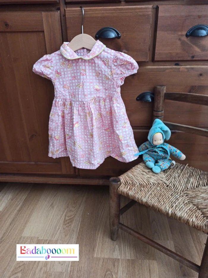 Robe bébé vintage 3 mois tbe