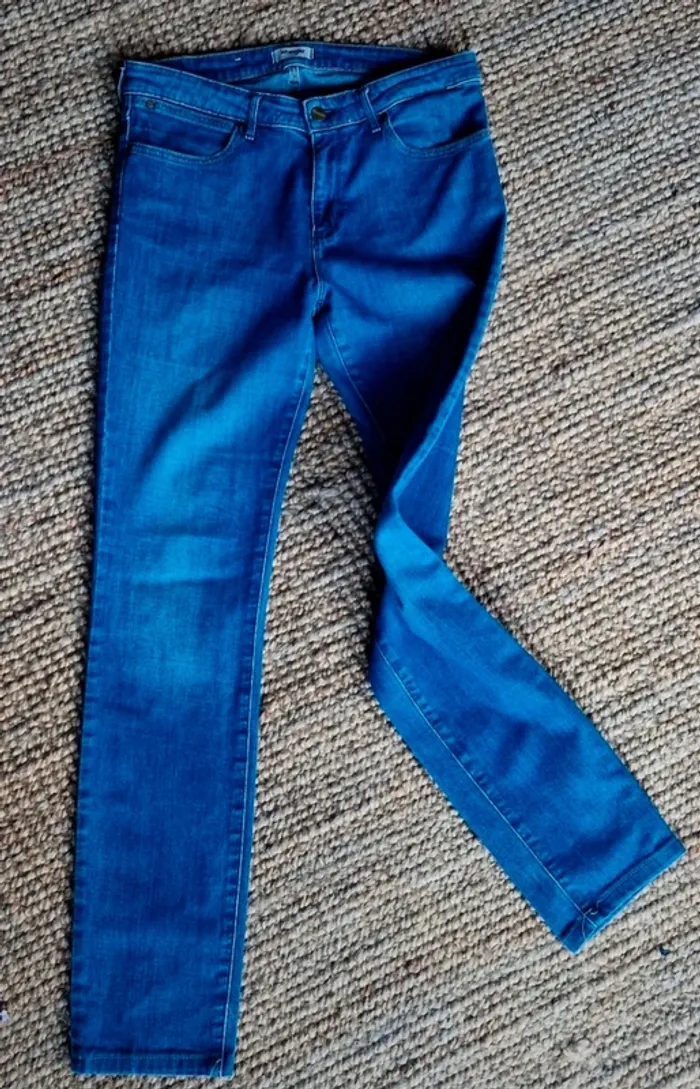 2 jeans slim wrangler taille w30 - photo numéro 2