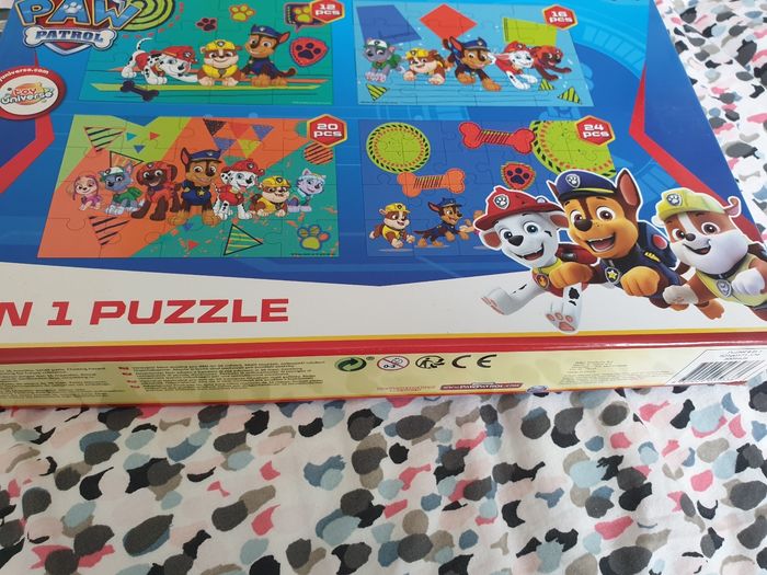 Boite 4 puzzles pat patrouille - photo numéro 2