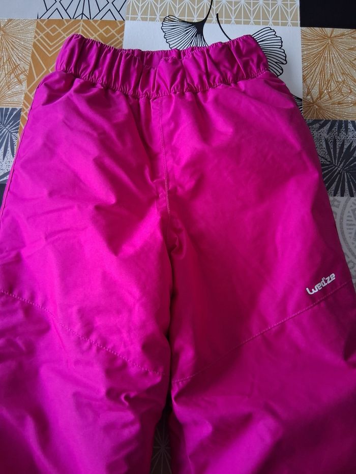 Pantalon de ski fille rose 6 ans - photo numéro 4