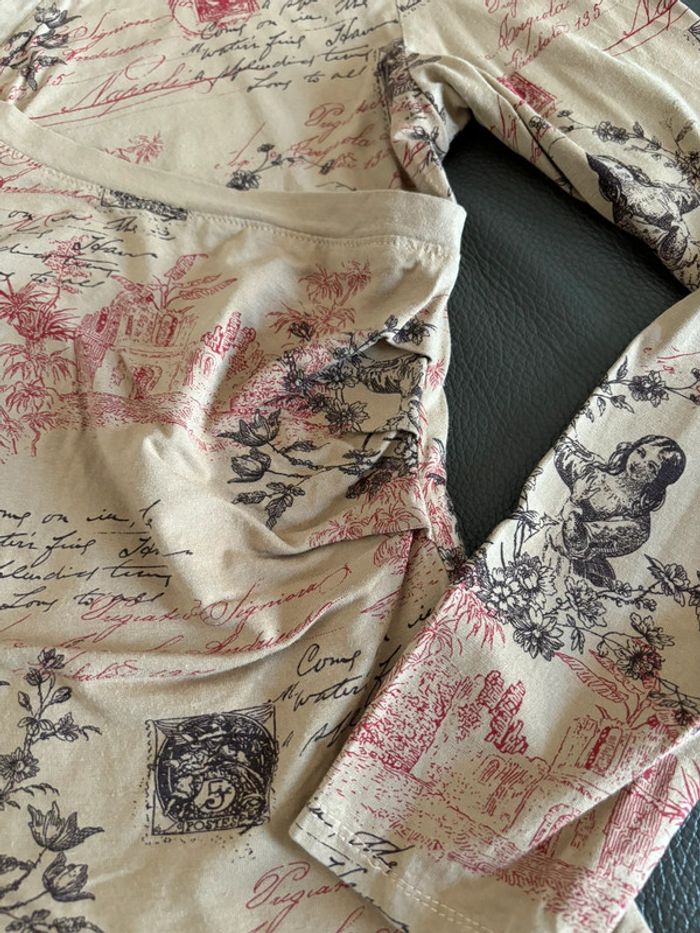 T-shirt cache cœur taille 42 - photo numéro 2