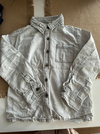 Chemise grise 5/6 ans