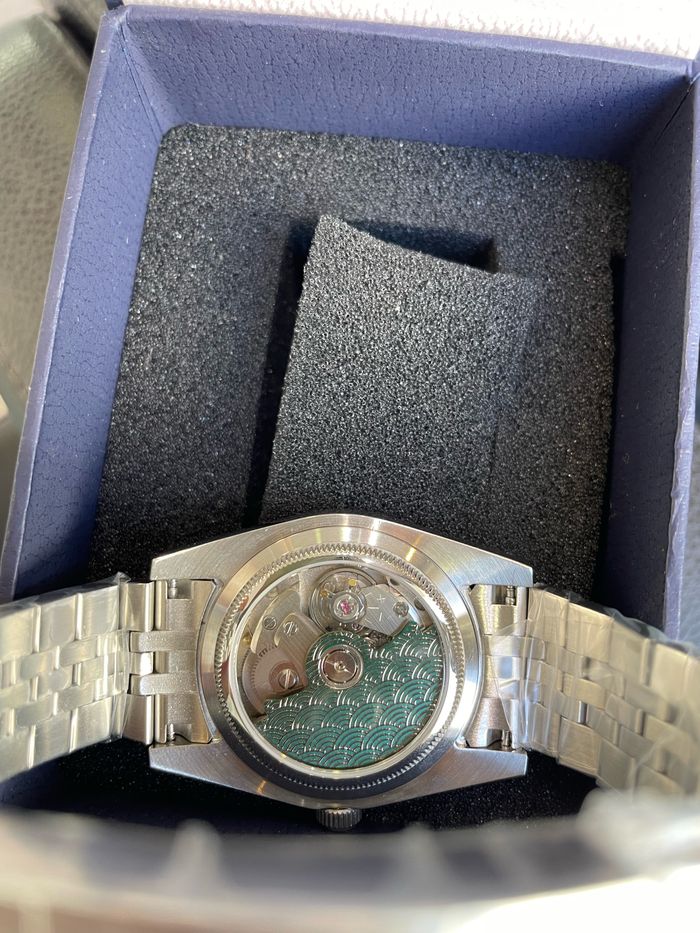 Montre Seiko Mod Arabic Dial Automatique Cadran Vert (brillant) - photo numéro 4