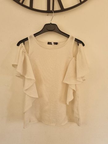 T shirt épaules dénudées
