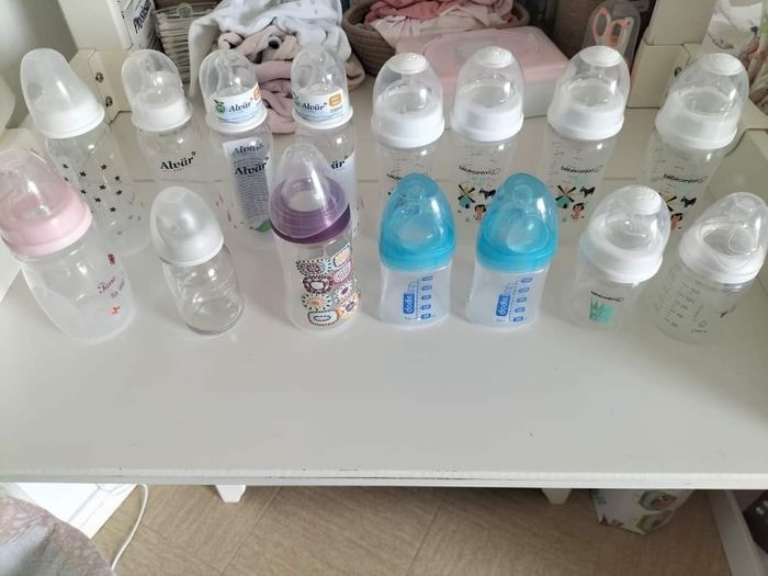 Lot de 15 biberons