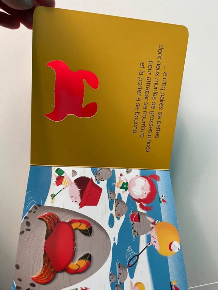 Livre à relief les docs emboîtés la mer - photo numéro 7