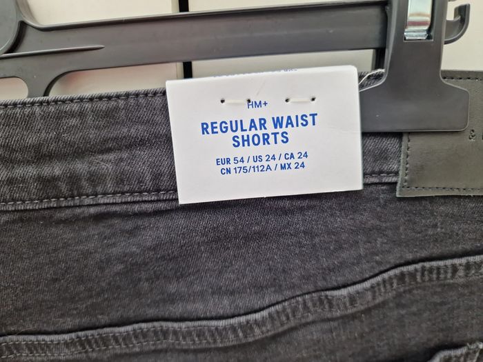 Short En Jeans Délavé Noir - photo numéro 6
