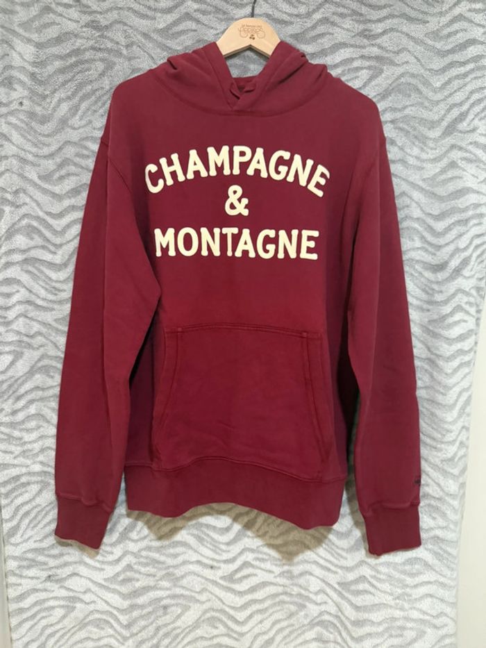 MC2 Saint Barth - Sweat à capuche, bordeau, taille L - photo numéro 4