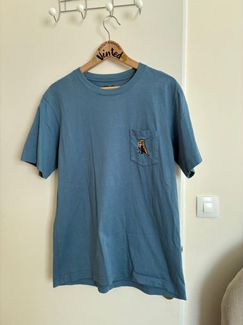 T-shirt Uniqlo bleu x Jean-Michel Basquiat – Taille M – Bon état