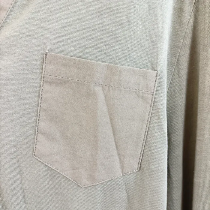 Top manches longues kaki à poches – Caroll – Taille S A795 - photo numéro 3