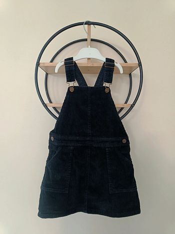 6-7 ans robe velours côtelé