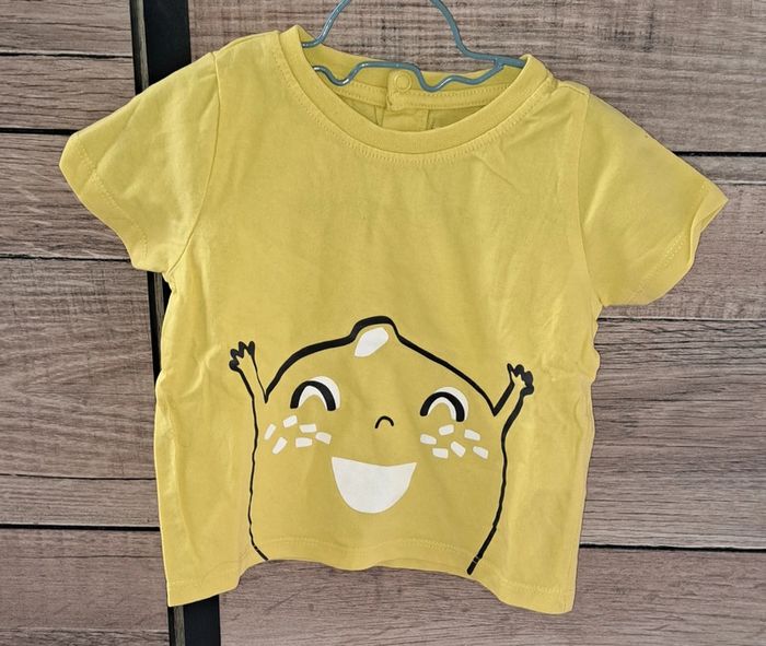 Tee-shirt jaune Du Pareil au Même 12 mois