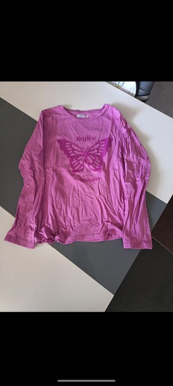 T-shirt manches longues fille