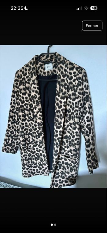 Blazer léopard