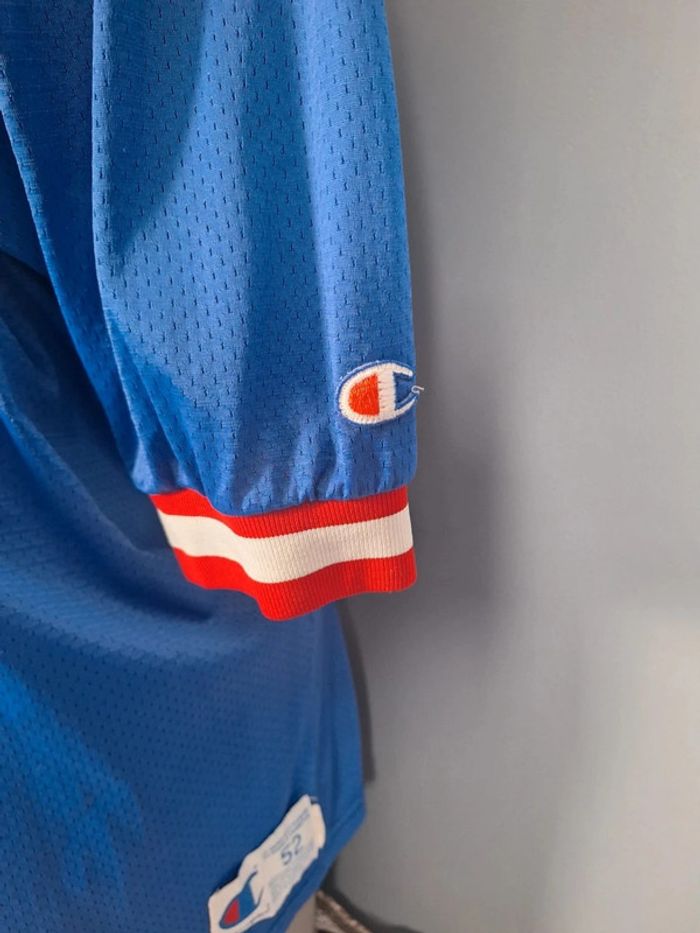 Maillot nfl champion  vintage homme / taille 2XL bleu et rouge (263) - photo numéro 4