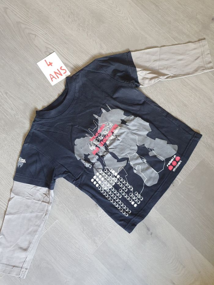 Maillot t-shirt 4ans garçon