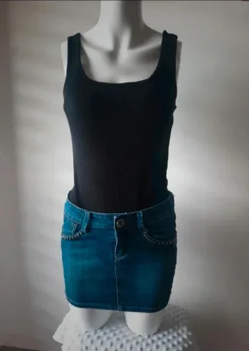 Mini jupe en jeans S