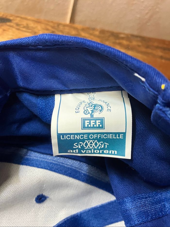 Casquette équipe de France football 98 - photo numéro 4