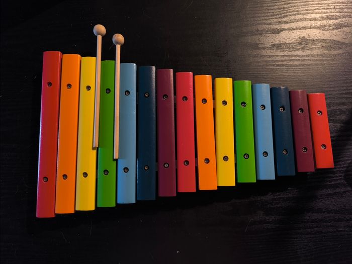 Xylophone en bois à 15 touches - photo numéro 2
