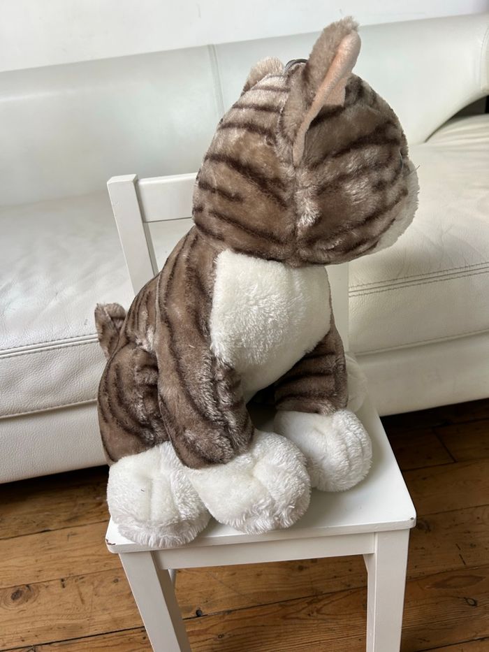 Grande peluche tigron 36 cm tommytoys - photo numéro 3
