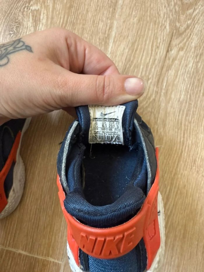 👟 Huarache bleu et rouge taille 23,5 - photo numéro 5