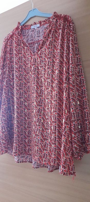 Tunique manches longues paprika 50 52