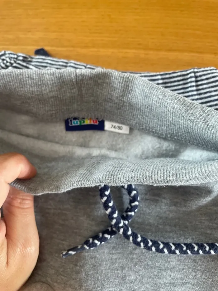 Lot 4 pantalons coton 12 mois - photo numéro 8