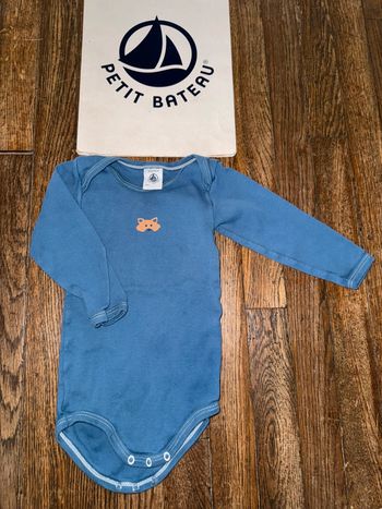 Body petit bateau 12 mois