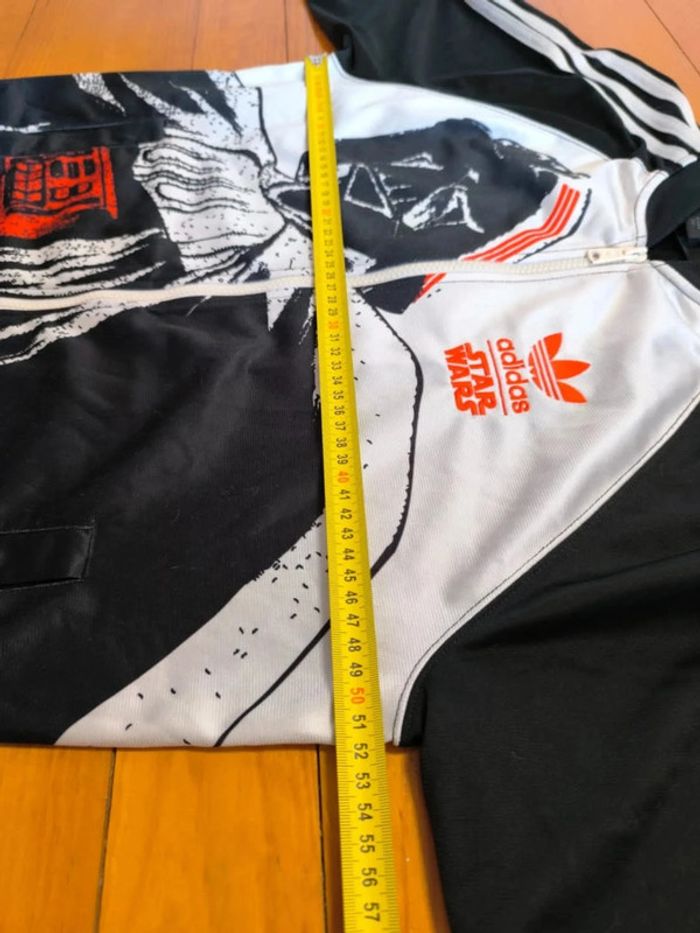Veste Adidas - Collector - Star Wars - Dark Vador - Noir, blanc, rouge - Taille M - photo numéro 11
