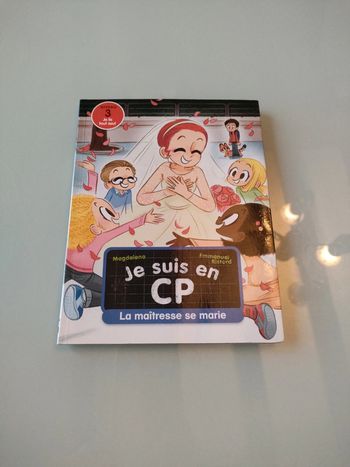 Livre je suis en CP la maîtresse se marie
