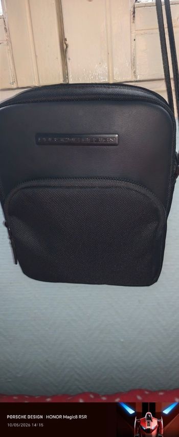 Vente sacoche Porsche design excellent état cuir nylon
