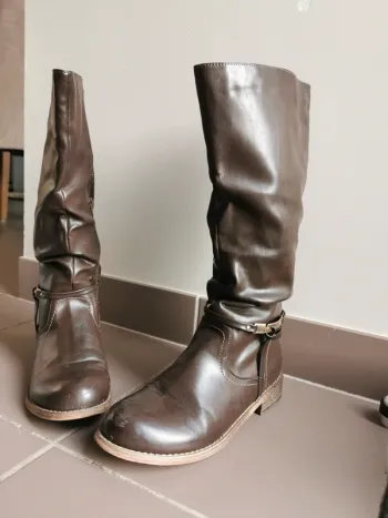 Bottes marron