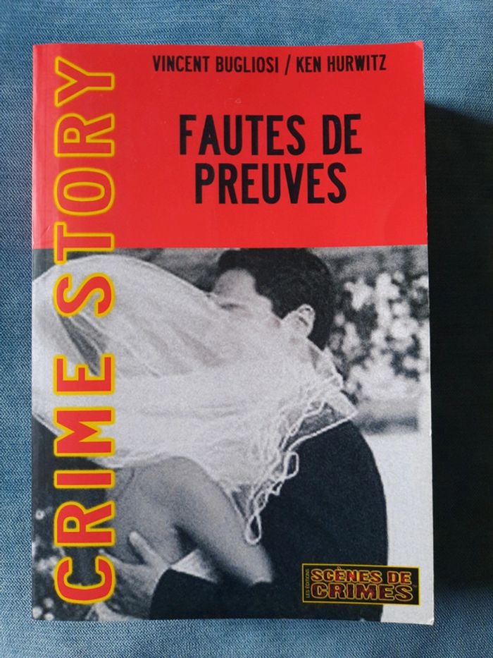 Livre Fautes pour preuves