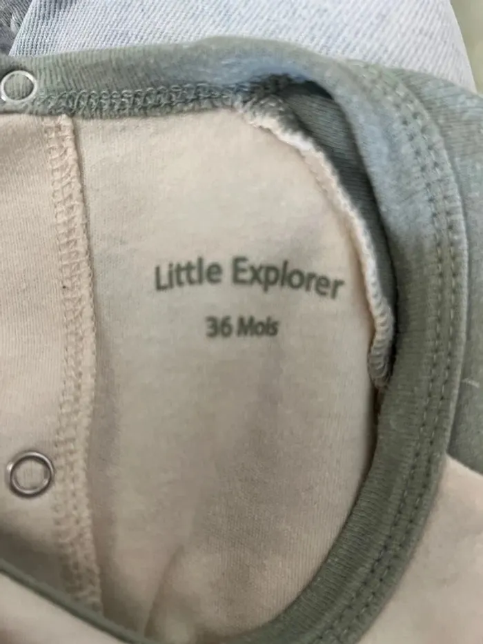 Pyjama enfant avec pieds - photo numéro 5