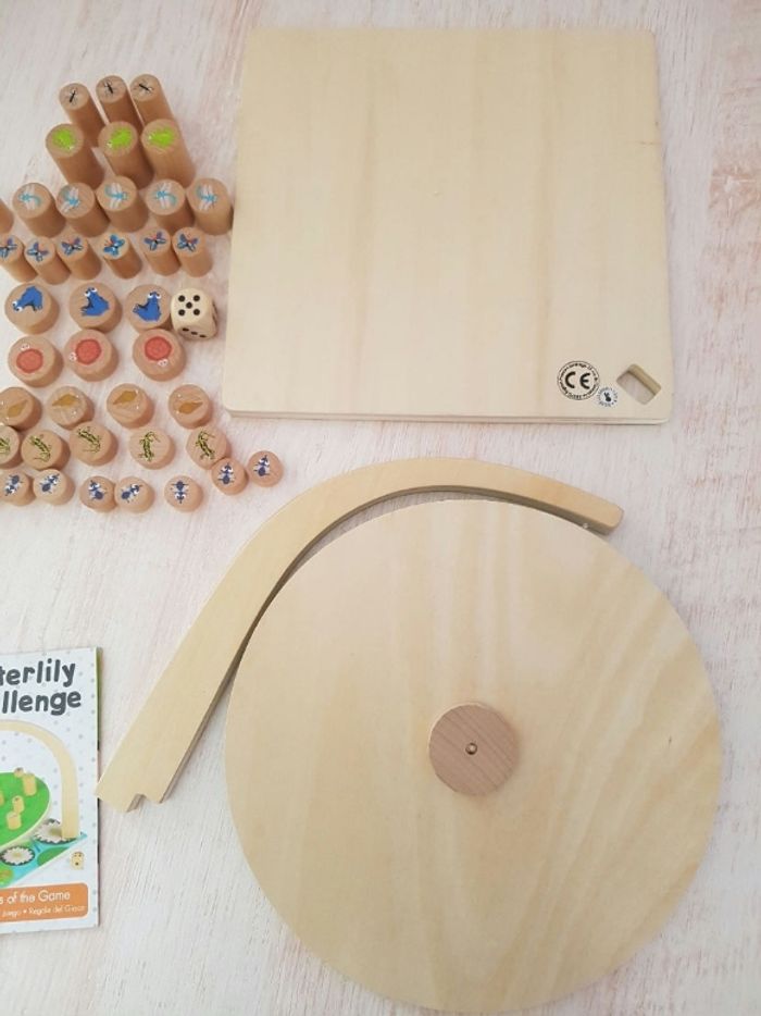 Jeu d'adresse en bois Waterlily challenge Janod - photo numéro 6