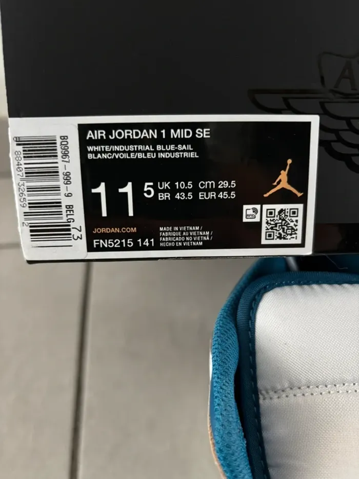 Nike air Jordan 1 mid se - photo numéro 10