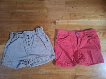 Lot 2 shorts femme taille L