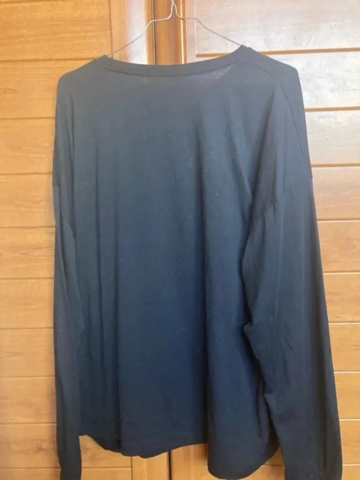 T-shirt blouse shein L noir neuf femme - photo numéro 2