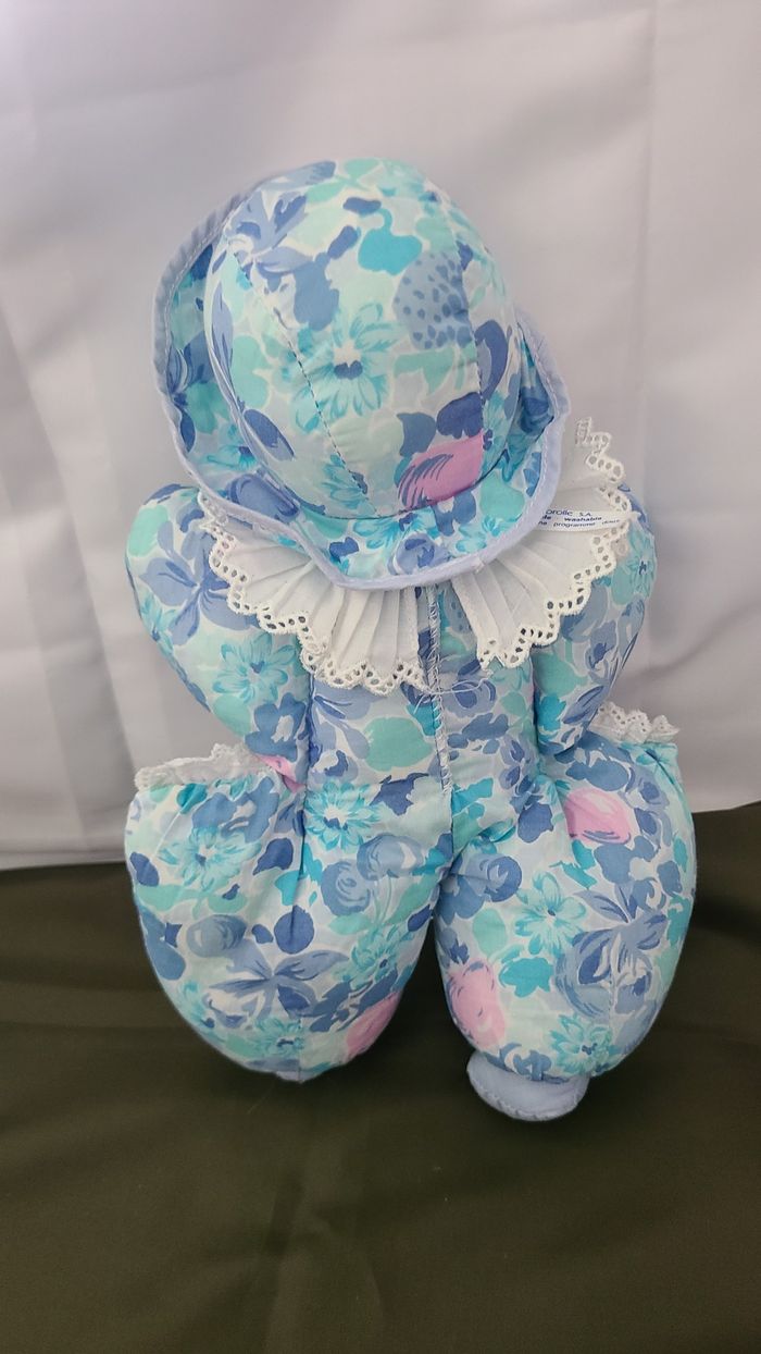Doudou poupée chiffon vintage Corolle 28 cm - photo numéro 3