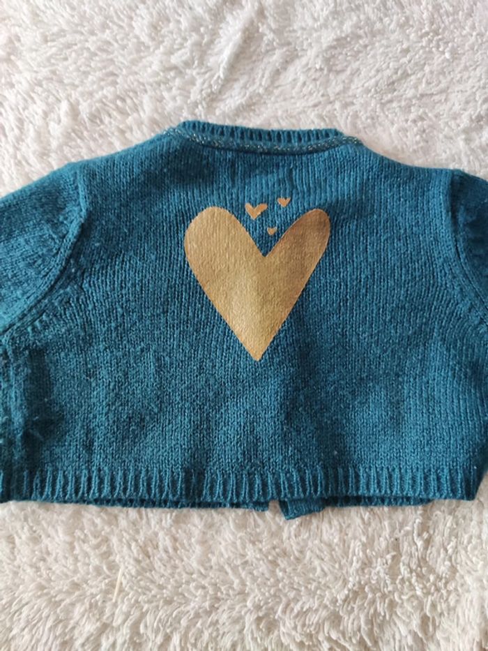 Tunique robe 12 mois + boléro - photo numéro 7