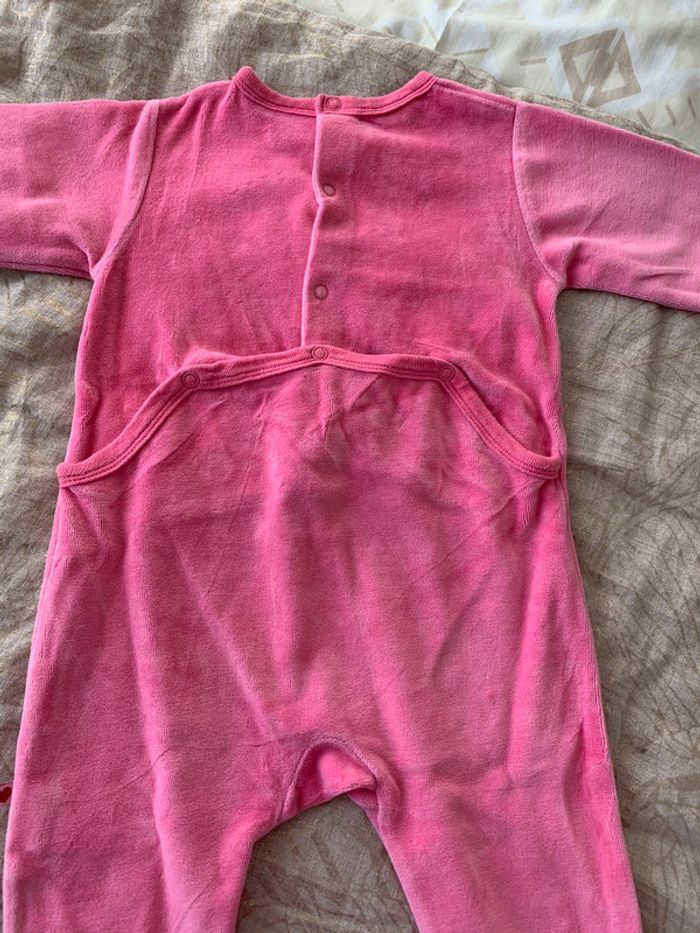 Pyjama Disney Rose Minnie à croquer 12 mois - photo numéro 5