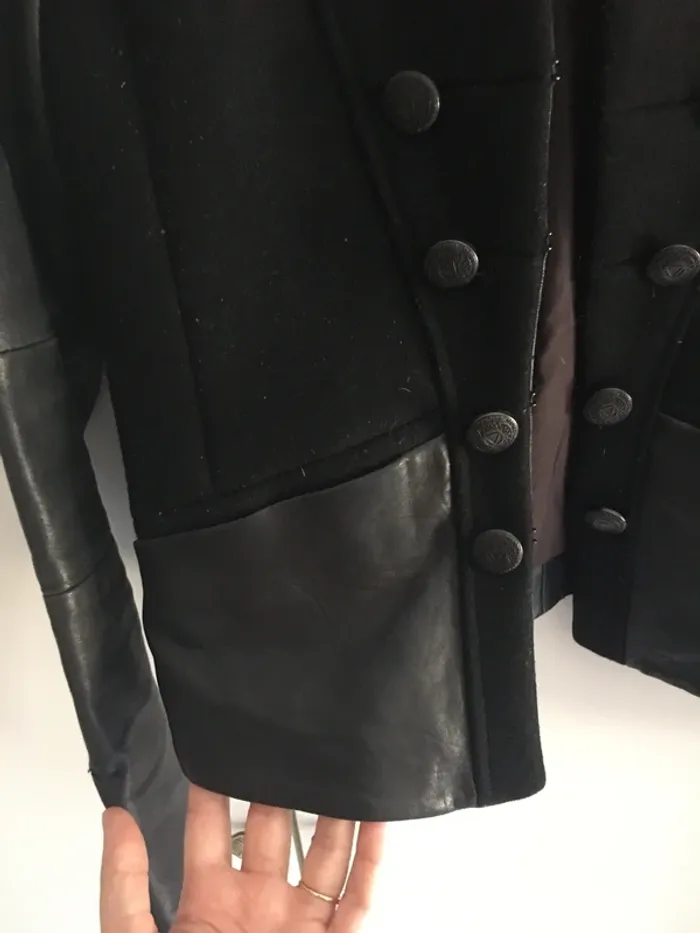 Blouson cuir véritable Eleven Paris - photo numéro 4