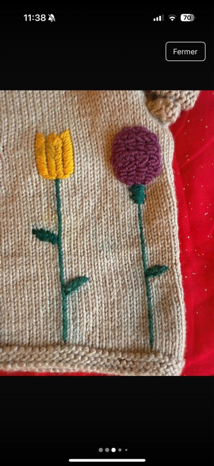 Pull Kalinka 6-8 ans