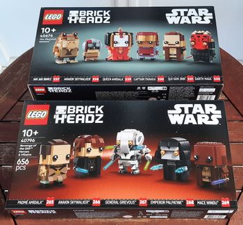 Neuf - Lot LEGO Brickheadz 40676 + 40796