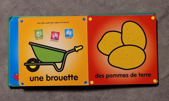 Le premier dictionnaire de bébé - A la ferme - Collectif - photo numéro 4