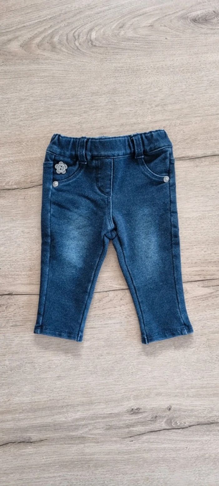 Pantalon effet jeans 3 mois