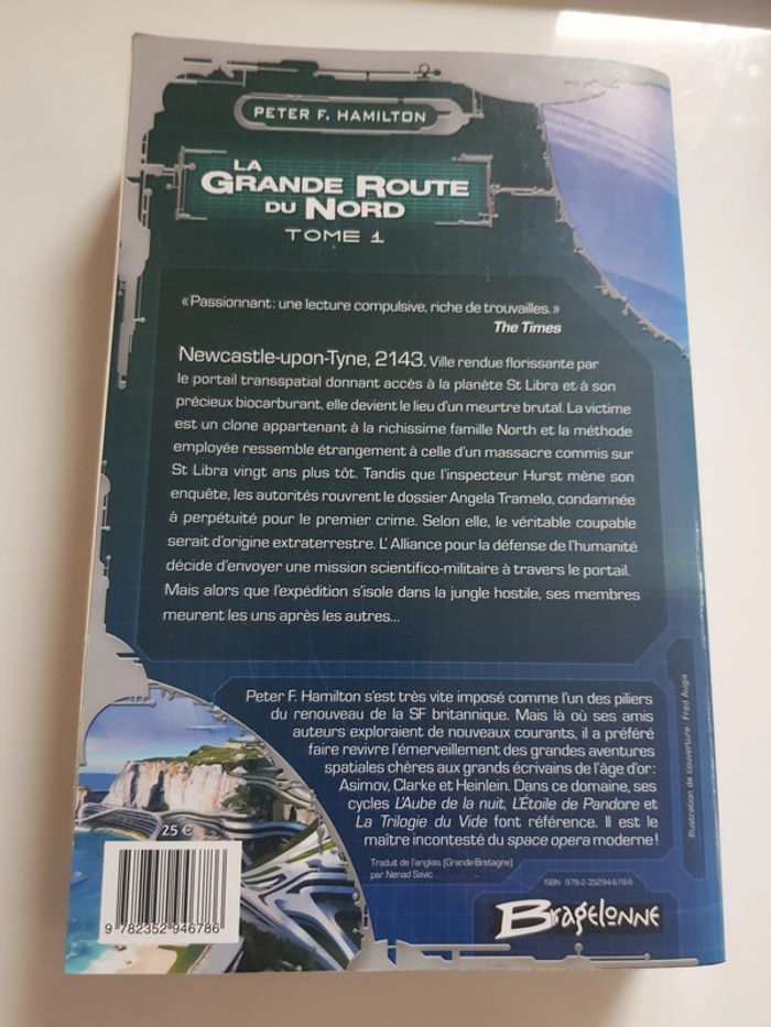 Peter F. Hamilton (Auteur) La Grande Route du Nord, T1 Tome 1 - photo numéro 4