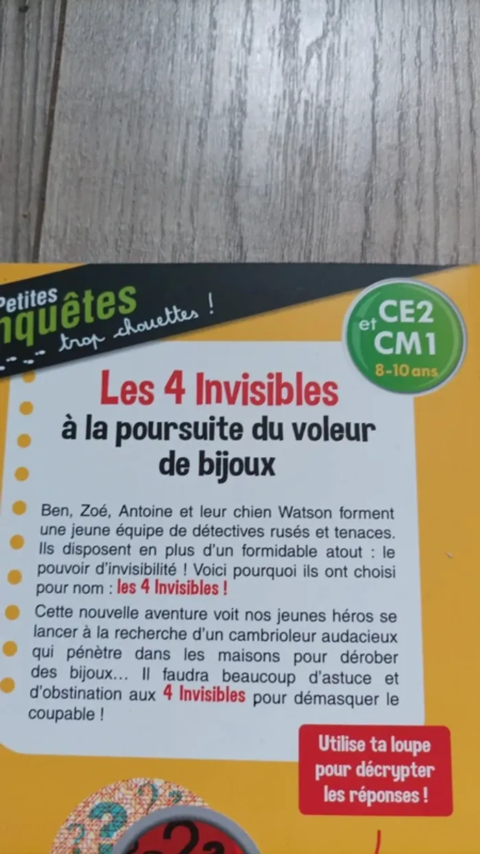 Joli livre d enquêtes et de révisions CE2 et CM1 - photo numéro 5